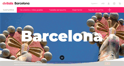 Desktop Screenshot of conocerbarcelona.com